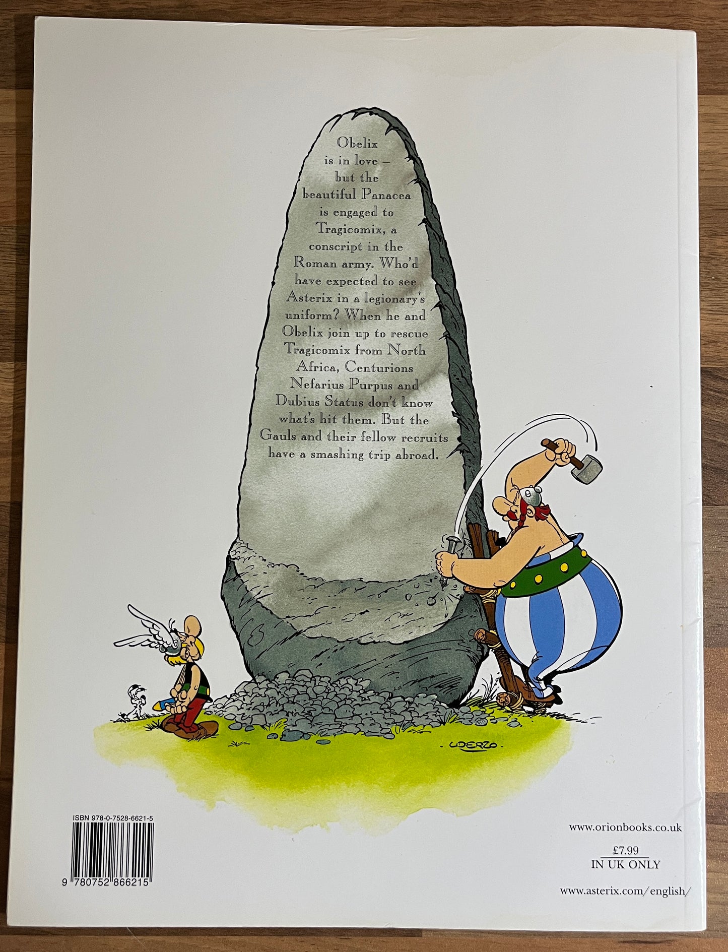 Asterix The Legionary by R. Goscinny & A. Uderzo Orion Pubs, 2004, 1st Print
