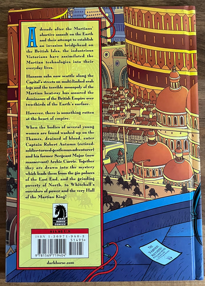 Scarlet Traces Graphic Novel - Ian Edginton, D'Israeli 2003, 1st Print Hardcover