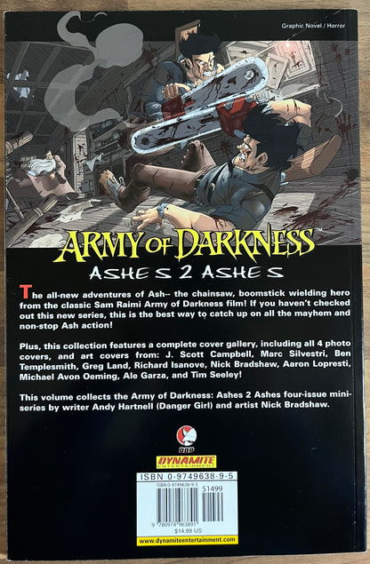 Army Of Darkness: Ashes 2 Ashes by Andy Hartnell, Dynamite, 1st Print