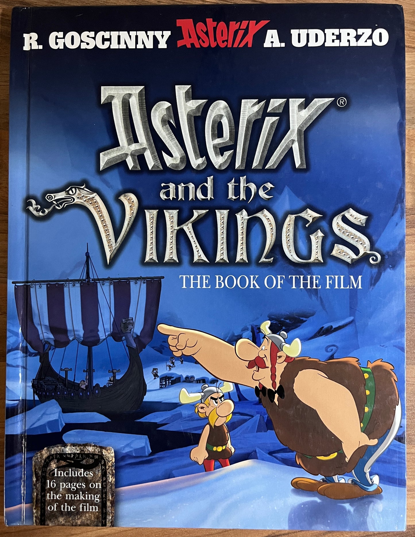 Asterix and the Vikings, Book of the Film by R. Goscinny & A. Uderzo , HC