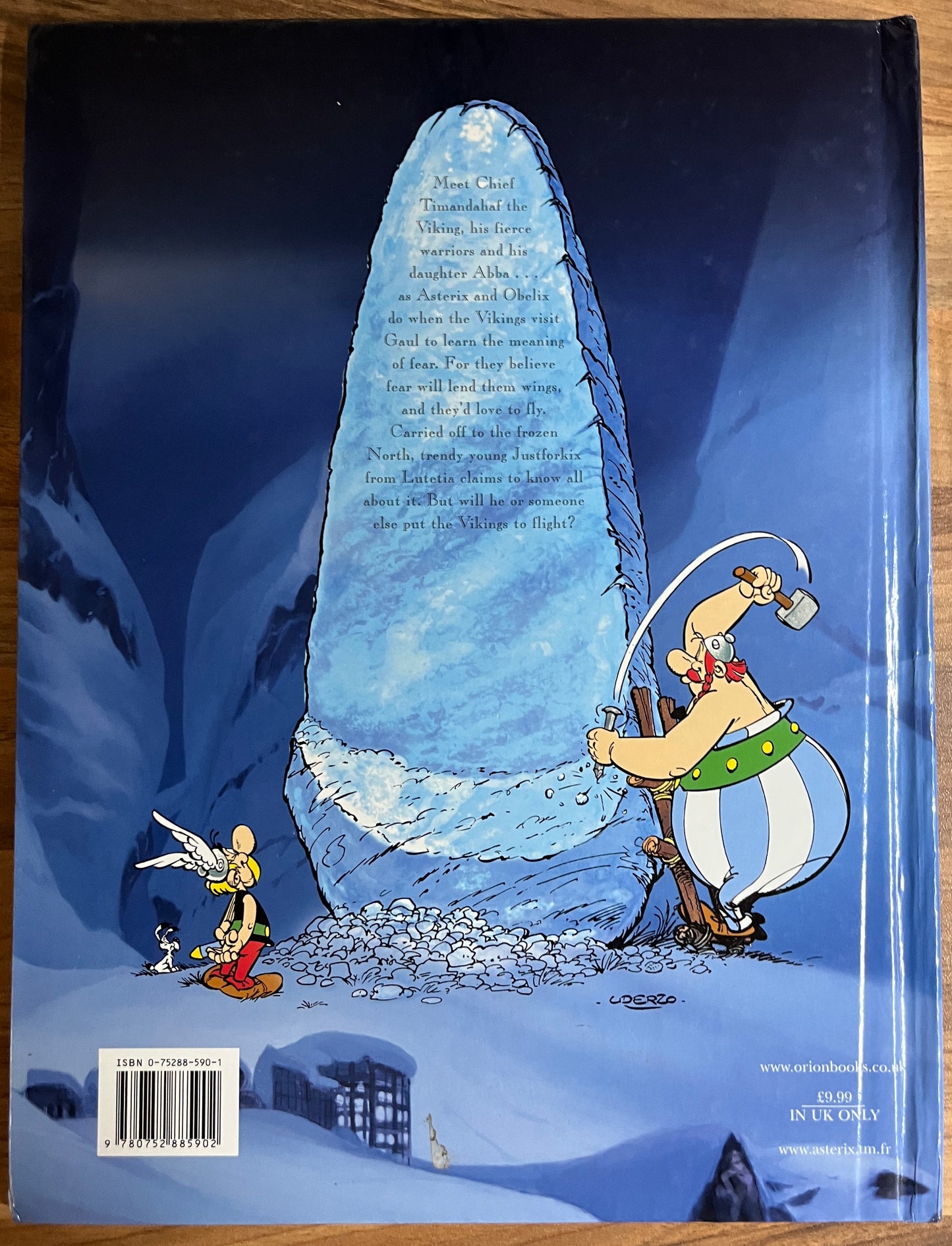 Asterix and the Vikings, Book of the Film by R. Goscinny & A. Uderzo , HC