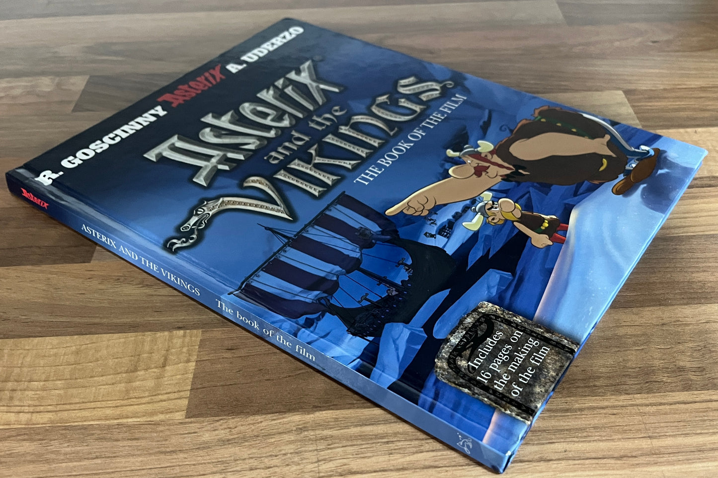 Asterix and the Vikings, Book of the Film by R. Goscinny & A. Uderzo , HC