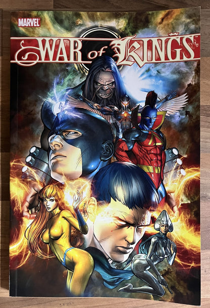 War of Kings TPB cover Brandon Peterson