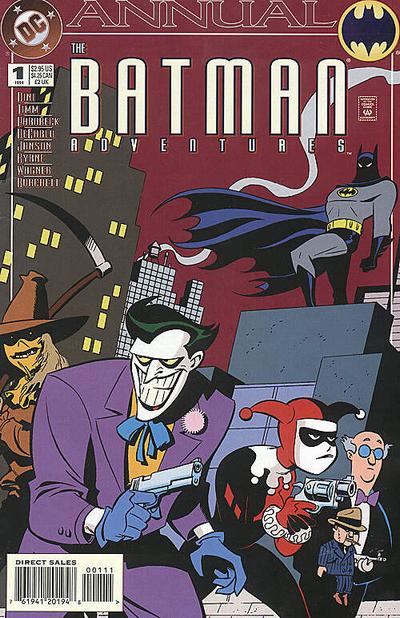 🔑 THE BATMAN ADVENTURES ANNUAL #1 [DC] COMIC *HARLEY QUINN & JOKER* 1994